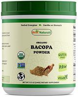 Best Naturals Certified Organic Bacopa Powder 8.5 OZ (240 Gram), Bacopa monniera, Non-GMO Project Verified & USDA Certified Organic