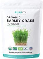USDA Organic Barley Grass Powder (8 oz) - USA Grown - Vegan Superfood Supplement Perfect for Juice or Smoothie - Rich in Antioxidants, Fiber, Protein, Enzymes & Chlorophyll - Non-GMO - 75 Servings