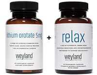 Weyland Brain Nutrition: Lithium Orotate 5mg + Relax (90 Count)