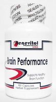 Brain Performance - Cortifast Mental & Physical Performance Aid Maca Root Muira Puama Panax Ginseng Ginko Biloba (120 Capsules/ 2 Bottles) by Renevitol