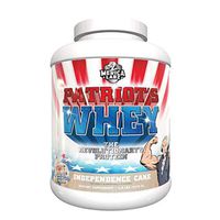 'Merica Labz Patriot's Whey: The Revolutionary's Protein for Athletes 2lb Tub (Independence Cake)