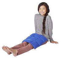 Covered In Comfort Weighted Lap Pad, Large, Blue