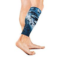 Stretch Sport Calf Sleeve Marvellous Water Droplets Protective Guard for Men Women - Best Footless Compression Socks for Shin Splints, Running,Basketball Football (1 Pair)