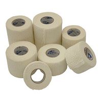 Jaybird & Mais 4600-2075 Jaybird and Mais 4600 Lightweight Athletic Stretch Tape: 2" x 7-1/2 yd, White
