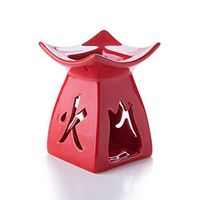 Feng Shui Zen Ceramic Essential Oil Burner Diffuser Tea Light Holder Great For Home Decoration & Aromatherapy OLBA107