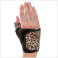 3-Point Products 3pp Design Line Thumb Arthritis Splint, Moderate Support for CMC Thumb Pain, Leopard - Right/Large