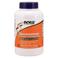 NOW Supplements, Glucomannan (Amorphophallus konjac) Pure Powder, Supports Regularity*, Healthy Weight Management*, 8-Ounce
