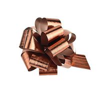 Metallic Pull Bows for Gift-Wrapping, 2-Piece (Medium, Copper)