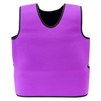 Special Supplies Sensory Compression Vest Deep Pressure Comfort for Autism, Hyperactivity, Mood Processing Disorders, Breathable, Form-Fitting, Kids and Adults (Purple, Medium 20"x36")