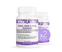 Vita4life, 2000 Mcg, Biotin+msm, Hair Skin and Nail Support – 120 Count