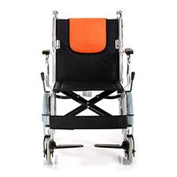 CHAIR Medical Rehab Chair, Wheelchair,Lightweight Folding Wheelchair Driving Medical, Wheelchair Portable Ultra Light Old Aluminum Alloy Push Back Small Travel Simple Manual Wheelchair