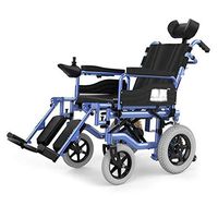 LFLLFLLFL Best Rated Exclusive Deluxe Electric Wheelchair Motorized Fold Foldable Power Wheel Chair, Lightweight Folding Carry Electric Wheelchair, Powerful