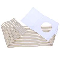 SUPVOX Ostomy Support Belt Elastic Hernia Band Breathable Belly Band for Man Woman Colostomy Abdominal Support