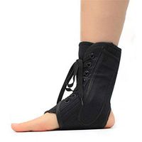 PHASFBJ Ankle Support Brace, Foot Stabilizer Orthosis Ankle Protector Sprain Injury Splint Guard Ankle Support Adjustable Lace Up Compression Ankle Brace Breathable Ankle Straps,M
