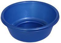 Ybm Home Round Plastic Wash Basin 1147 (1, Blue)
