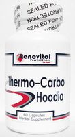 Thermo-Carbo Hoodia - Thermogenic and Carb Blocker Formula - Hoodia, White Kidney Bean Extract, Nopal, Gymnema Sylvestre, Magnolia Bark, Banaba (60 Caps)