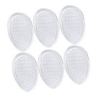 SUPVOX 3 Pairs Heel Grips High Heel Inserts Anti-Slip Silicone Gel Heel Cushion for Foot Care