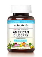 Eclectic Glass Bilberry Fd V, Blue, 120 Count