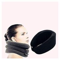 Cervical Neck Traction Device and Neck Brace Cervical Collar, Neck Stretcher Collar for Home Traction Spine Alignment, Wraps Aligns Stabilizes Vertebrae, Relieves Pain and Pressure in Spine