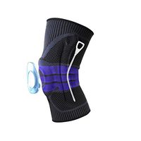 Set of 2 Professional Sports Knee Braces Medical Grade Compression Knee Pads Orthopedic for Pain Black