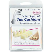 PediFix Toe Cushions One Size Fits Most 2 Each (Pack of 4)