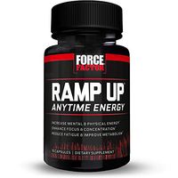 Force Factor Ramp Up Anytime Energy, Boost Mental & Physical Energy, Enhance Focus & Concentration, Reduce Fatigue & Improve Metabolism, 15 Count