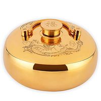 Hand Warmers Copper Thick Water Injection Hot Water Bottle Foot Warm Hand Treasure Women Men Cold Winter,5In/13Cm