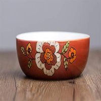 AXZHYX Bowl Ceramic Dish Bowl Home Noodle Bowl Restaurant Fruit Salad Bowl Dessert Bowl Soup Bowl Cereal Bowl Hotel Tableware Home Noodles Boiled Fish Soup Bowl (Color : Blue, Size : 5.6X18CM)