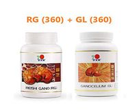 7 Bottle DXN Reishi Gano RG 360 Capsules + 7 Bottle DXN Ganocelium GL 360 Capsules