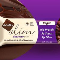Nugo, Bar Box Slim Espresso, 1.59 Ounce, 12 Count