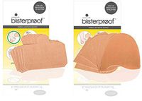Blisterproof Blister Prevention Kits 1 Foot Heel and 1 Foot Sole Pack, 12 Pieces