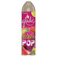 Glade Air Freshener Aerosol Spray, Berry Pop Scent | Limited Edition - 8 Ounce Each Can (Pack of 3)
