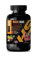 Performance Supplements for Men - Good Mood Supplements - MACA 1600MG Extract 4:1 - maca Root Capsules Bulk suppliments - 1 Bottle 60 Capsules
