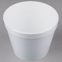 TableTop King 24MJ48 24 oz. White Foam Bowl - 25/Pack