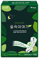 [YEJIMIIN] Overnight VEOCEL, Organic Material from Eucalyptus, Eco-Friendly Vegetable Fiber with Wings (Overnight 16 inch, 8 Counts per 1 Pack) (24) VEOCEL Over*3