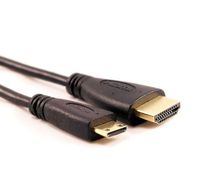 Mini HDMI to HDMI Video Cable for Canon PowerShot SX520 SX530 HS Camera to TV