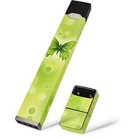 Skinit Decal Wrap for Juul E-Cigarette - Originally Designed Green Butterfly Design