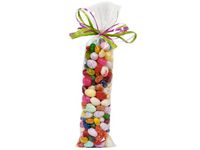 Pack Of 100, Thick 1.6 Mil Compostable Cello Solid Clear Cellophane Bags 3 X 11"