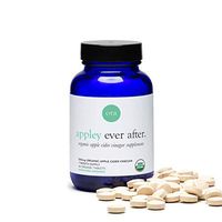 Ora Organic Apple Cider Vinegar Pills/Tablets - ACV for Healthy Appetite Management, Cleansing Detoxification, Healthy Weight Management - Organic Apple Flavor, 1 Month Supply, 60 Vegan Tablets
