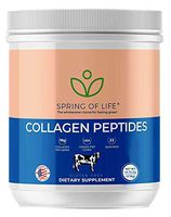 Spring of Life Collagen Peptides, from Grass-Fed Cows, 18g Collagen Peptides Per Serving, 418 Grams