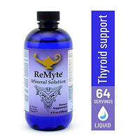 RnA ReSet - ReMyte Mineral Solution, Liquid Multi Mineral, Electrolyte Solution, 12 Minerals Including Iodine, Selenium, Zinc, Magnesium, Boron, 240 ml - by Dr. Carolyn Dean