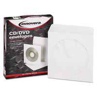 Innovera 39403 CD/DVD Envelopes, 50/Box IVR39403