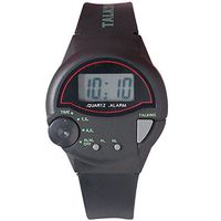 Tel-Time IV Spanish Talking Watch - Unisex- Black