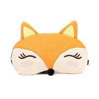 Drasawee Kawaii Comfort Sleeping Ice Bag Stuffed Eye Mask Blindfold 1#