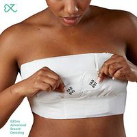 EZbra Breast Dressing, sterile Disposable and Absorbing Post-Surgical Compression Bra