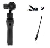 DJI Osmo Extension Stick Bundle, Fully stabilized 4K, 12Mp Camera with DJI Extension Stick, lanyard and USB reader