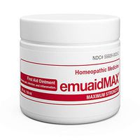 EmuaidMAX® Ointment - Antifungal, Eczema Cream. Maximum Strength Treatment. Use Max Strength for Athletes Foot, Psoriasis, Jock Itch, Anti Itch, Ringworm, Rash, Shingles and Skin Yeast Infection.