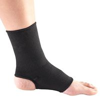 Champion Ankle Support, Pullover, Black Knit Elastic, Small/Medium