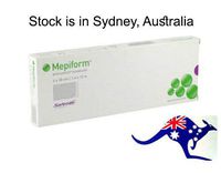 Mepiform Self-Adherent Silicone Dressing. Dimensions: 1&3/5" x 12" (4 x 30 cm), Qty.: 5/box