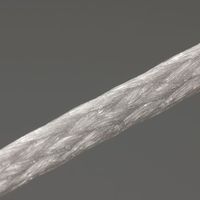 LT1-S4-FA-NT - Braided Nylon Lacing Tape - No Finish, .054-.066, 25LB, Natural - 1,500 Ft Lacing Tube